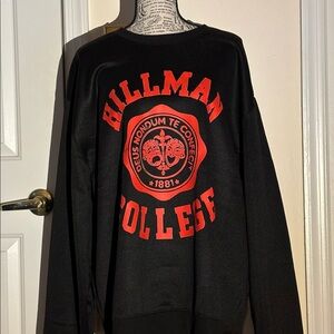 Hillman College Black Sweater